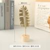Ornamentos de Decoração para Casa Folha de Ginkgo Arte em Ferro Transfronteiriço, Artesanato em Metal de Nicho de Alto Nível para Mesa de Escritório Sala de Estar