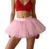 Falda de Malla de Cuatro Capas Falda de Pastel de Rendimiento Cosplay Transfronteriza Amazon Tutú para Adultos Falda Abullonada Comercio Exterior Halloween