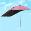 Sombrilla Plegable de Liberación Rápida para Patinetes Eléctricos, Parasol y Cubierta para la Lluvia para Patinetes, Protección Solar Recubierta de Negro al por Mayor