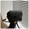 Mini Bolso Bandolera Pequeño Casual Texturizado de Cuero Suave para Mujer 2024 Nuevo Simple Versátil Bolso Concha Ligero Bolso para Teléfono Móvil