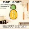 Alfombrilla para tapa de olla con forma de piña, Alfombrilla con forma de zanahoria, Soporte para tapas de ollas de almacenamiento, Alfombrilla para escurrir y aislamiento térmico en la encimera, Alfombrilla para colocar tabla de cortar