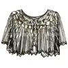 Vestido de Fiesta de los Años 20 Amazon Collar de Perlas Listo para Usar Pulsera Tocado Chal Producto Individual para Mujer