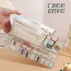 Caja de Almacenamiento Transparente de Acrílico Tipo Cajón para Escritorio, Cesta de Almacenamiento para Mascarillas Faciales, Cuidado de la Piel, Cosméticos, Varios, Estante para Almacenamiento de Snacks