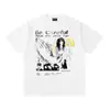 2025 verão nova marca de moda americana amantes masculinos e femininos plus size solto pulôver manga curta camiseta adolescente