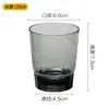 Taza Gruesa para Whisky Bar Ktv Taza de Cerveza PC Acrílico Taza de Agua Resistente a Caídas y Alta Temperatura Plástico Resistente Taza de Vino