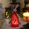 Suministros para Decoración Navideña de Velas Colgantes Creativos para Árbol de Navidad Luminosos Muñecos Pequeños de Árbol de Navidad Decoraciones Colgantes