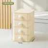 Caja de Almacenamiento de Escritorio BNBS de Colores Macaron, Apilable y Combinable Libremente, Tipo Cajón, Caja de Papelería para Estudiantes