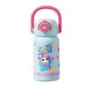 Termo de Acero Inoxidable 316 de Dibujos Animados para Niños Estudiantes, Vaso para Beber de Doble Uso con Tapa, Popote y Funda para Vaso