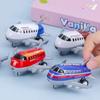 Nuevo Estilo Huili Aleación Avión Pequeño En Caja Simulación Coche Niños Niño Juguete Modelo de Coche Máquina de Atrapa Muñecos Juguete