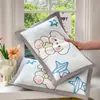 Almohada Infantil Nueva Linda Grande de Carbon Ligera de Seda de Hielo, Almohada para Siesta, Almohada para Estudiantes, Núcleo de Almohada, Almohada de Guardería