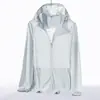 Ropa de Protección Solar de Seda de Hielo de Talla Grande UPF50 Negocios Anti-UV Ciclismo al Aire Libre Ropa de Protección Solar Verano Estilo Delgado para Hombres y Mujeres