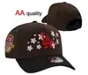 Popular en el comercio exterior, gorra de béisbol AA de alta calidad con logo de los Yankees, visera curva elegante, gorra ajustable para proteger del sol para hombres y mujeres