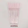 Varilla de cristal cepillo de pestañas de silicona cepillo de cejas maquillaje mini pequeño cepillo colorido peine de pestañas de silicona cepillo de pestañas de silicona