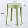 Taburete de Plástico para el Hogar Apilable Ciclón Apilable Simple Sala de Estar Mesa de Comedor Taburete Redondo Portátil Taburete Molino de Viento Banco Creativo