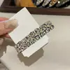 Pasador de Pelo Coreano Dongdaemun Nuevo con Forma de Corazón y Pedrería Moda Pinza para Flequillo Pinza de Pelo Completa de Pedrería Pinza de Pelo de Lujo Ligero para Mujeres