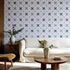 Adesivos Geométricos Minimalistas de Luxo Leve Adesivos de Parede Autoadesivos Decoração de Parede de Fundo para Quarto Próximo à Cama Papel de Parede para Renovação de Móveis