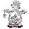 Nuevas pegatinas navideñas transfronterizas árbol de navidad de cristal corona adornos de Papá Noel pegatinas de vidrio 20x30cm-