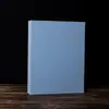 Pasta com Encadernação em Espiral, Capa Dura em Couro, Formato A4, com Folhas Soltas, em Estoque, Livro para Armazenamento de Amostras de Tecido com 3 Furos, Livro de Amostras de Cartões Coloridos, Livro de Amostras de Tecido em Branco