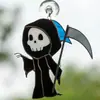 Transfronterizo Nuevo Producto Acrílico Halloween Trampa de Luz Diurna Calabaza Cráneo Redondo Fantasma Murciélago Cuervo Decoración