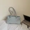 Bolso de hombro de lunares estilo coreano para mujer, nuevo bolso de moda para el hombro primavera 2026, bolso tote de mano de nicho de moda