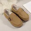 Zapatos de Boken Forrados de Polar para Mujer Talla Grande, Estilo Retro, Plataforma Gruesa de Algodón, En Stock para Amazon, Otoño 2026