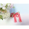 Urso Morango Ganancioso Desenho Animado Bolsa Fofa Chaveiro Pingente Pvc Pingente de Presente Atacado Chaveiro de Mochila Escolar