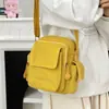 Bolsa para cámara popular transfronteriza con múltiples bolsillos, bolsa ligera de nailon resistente al agua, bandolera y cruzada casual unisex