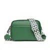 Bolso de Cuero Transfronterizo para Mujer Nuevo de Moda Color Sólido Bolso Cruzado de Moda Simple Cuero de Vaca Capa Superior Bolso Pequeño Cuadrado de Hombro