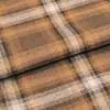 Outono Novo Sarja Escovada Tecido para Camisa Fio Tingido Xadrez Roupas Infantis Camisa Masculina Tecido Espinha de Peixe