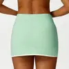 Nova Roupa Íntima Estilo Europeu e Americano Levanta Bumbum Pêssego Cintura Alta Saia Tennis Roupa de Yoga Sutiã Esportivo Conjunto Yoga para Mulheres
