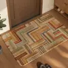 Alfombrilla de Piso de Barro Diatómico para Baño Antideslizante Absorción de Agua Secado Rápido Felpudo para Puerta de Inodoro Alfombra con Textura Imitación Tejida Venta al por Mayor