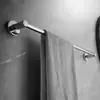 Porta Toallas Móvil Dorado de Cobre Puro, Barra Giratoria para Toallas Montada en la Pared sin Taladro para Baño, Lavabo y Holder para Toallas de Baño