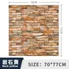 Papel Tapiz Autoadhesivo Estéreo 3D Impermeable y a Prueba de Humedad Decoración de Pegatina de Pared de Fondo para Hogar Habitación Celebridad de Internet Papel Tapiz Anticolisión
