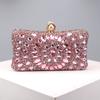 Bolsa de Jantar com Cristais Bordados para Mulheres, Moda Banquete, Versátil, Bolsa de Noite, Amazon AliExpress Explosões Transfronteiriças