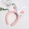 Nueva Diadema de Orejas de Conejo Femenina Perro Canela Kurome Muñeco de Dibujos Animados Pasador de Pelo Diadema Diadema de Felpa para Lavar la Cara Venta al por Mayor
