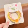 Gomas para el pelo de colores pastel de alta elasticidad para niños, Ligas trenzadas de colores para niñas, Tendones del cuero cabelludo, Cuerdas para el pelo de hadas, Accesorios para el pelo al por mayor