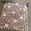 Bolsa de sapato à prova de poeira, estampa de leopardo, design novo, conveniente, à prova de umidade e resistente a mofo, com fechamento de cordão, adequada para uso ao ar livre e com frete grátis