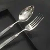 Juego de Cubiertos de Acero Inoxidable Columna Romana, Tenedor y Cuchara Amazon Dorado Vajilla Cuchillo, Tenedor y Cuchara Juego de Cinco Piezas Lujo Ligero Cuchillo y Tenedor de Acero Inoxidable para Steak Occidental