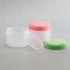Fornecimento direto da fábrica 100g garrafa redonda de camada dupla garrafa de creme garrafa de creme facial frasco de máscara garrafa vazia de plástico cosmético