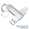 Vendas diretas da fábrica: Pen drive USB de 64GB, compatível com celulares e computadores, apresentando interface dupla TYPE-C, desempenho de alta velocidade e grande capacidade de armazenamento. Impressão de logotipo personalizado disponível