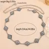 Nova corrente de cintura e corrente de umbigo boêmia transfronteiriça, cinto de metal vintage de alta qualidade para mulheres, acessório de estilo étnico de nicho