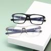 2023 nuevo marco deportivo TR90 anti-luz azul para hombres, marco europeo y americano, gafas de espejo plano para hombres, fabricantes al por mayor