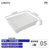 Fabricante Placa Cuadrada de Plástico Placa Rectangular Plana de Plástico Caja de Almacenamiento de Herramientas y Piezas Caja de Volteo Fruta y Verdura Alimento