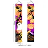 Tecido de Fundo Personalizado para Halloween Transfronteiriço Cortina de Porta Bandeira de Jardim Faixa Casal Dia dos Mortos Suprimentos para Festa em Bar Bandeira