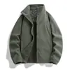 Chaqueta de Polar con Almacenamiento de Calor de Grafeno para Hombres y Mujeres, Abrigo Grueso Cálido de Polar con Cuello Alto para Parejas, Ropa de Exterior para Otoño e Invierno