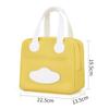 Bolsa de Almuerzo Portátil, Bolsa de Almuerzo de Moda para Viajeros y Trabajadores de Oficina, Bolsa Aislante de Papel de Aluminio Engrosado, Diseño de Expresión de Moda para Niños y Niñas