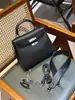 Bolso Kelly Segunda Generación Estampado de Palma Modelo Nuevo 2026 Bolso de Mujer de Alta Gama Bolso de Hombro Único Bolso Cruzado Texturizado para Mujer