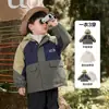 Chaqueta de invierno Youou para niños, abrigo de tres en uno para bebé con forro polar, ropa impermeable para niños pequeños, ropa de invierno