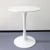 Mesa Redonda Moderna Minimalista de Patas Altas para Recepciones y Negociaciones de Empresa, Sala de Estar, Balcón, Mesa de Ocio junto a la Cama, Mesa Auxiliar Pequeña para Tiendas de Té con Leche