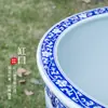 Maceteros Grandes de Cerámica de Jingdezhen para Villas con Patio Tradicional, Cría de Tortugas y Peces, Macetas y Maceteros Personalizados para Plantación de Árboles